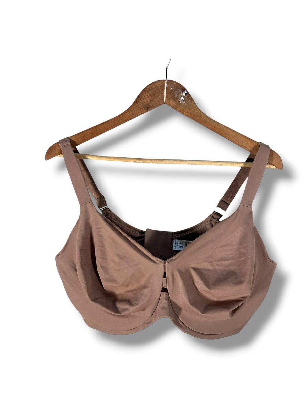 Spanx Women’s Low Profile Minimizer Tan Brown Bra Size 40G